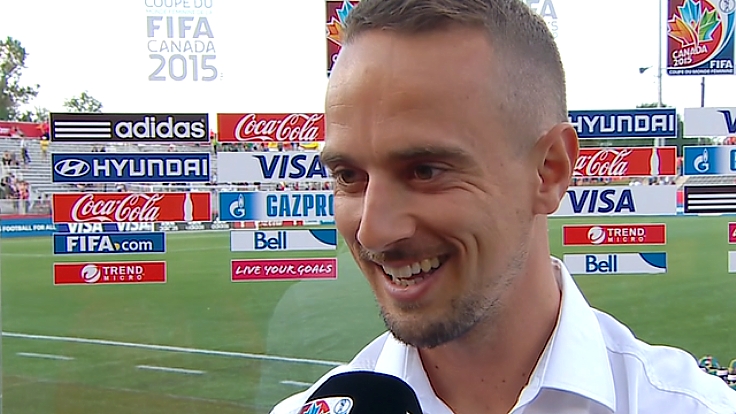 Mark Sampson in 2015 FIFA Women's World Cup (2015)