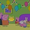 Morwenna Banks, Richard Ridings, Oliver May, Meg Hall, Harrison Oldroyd, George Woolford, Alice May, Daisy Rudd, and Hazel Rudd in Peppa Pig (2004)