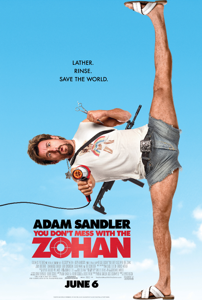 Adam Sandler in You Don't Mess with the Zohan (2008)