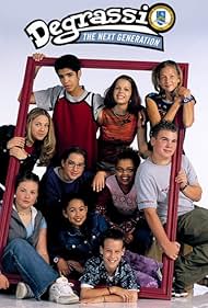 Lauren Collins, Ryan Cooley, Jake Goldsbie, Melissa McIntyre, Christina Schmidt, Sarah Barrable-Tishauer, Shane Kippel, Miriam McDonald, Cassie Steele, and Drake in Degrassi: The Next Generation (2001)