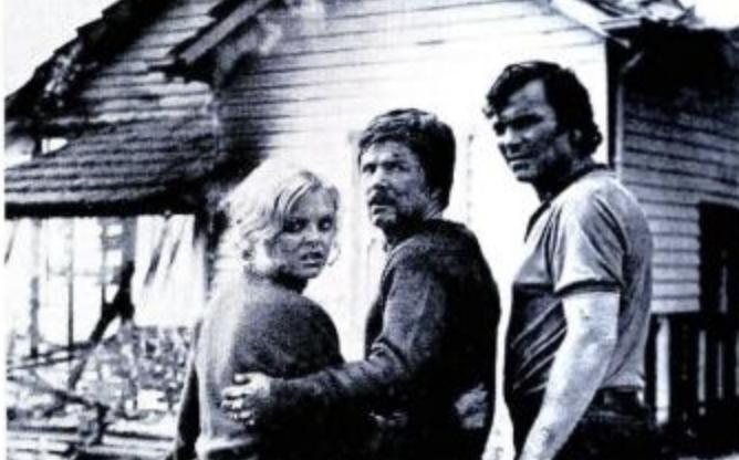 Mark Albiston, Lynette Curran, and Brian Hannan in Bellbird (1967)