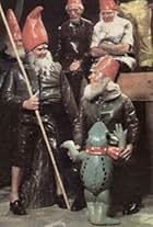 John Clive, Hugh Lloyd, Terry Scott, and Leon Thau in The Gnomes of Dulwich (1969)