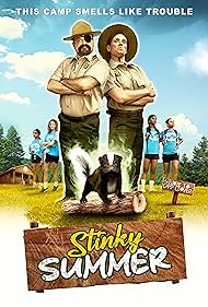 Daniel Ross, Oakley Bull, and Helen Day in Stinky Summer (2024)