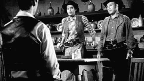 Jack Elam, Rory Calhoun, and K.L. Smith in The Texan (1958)