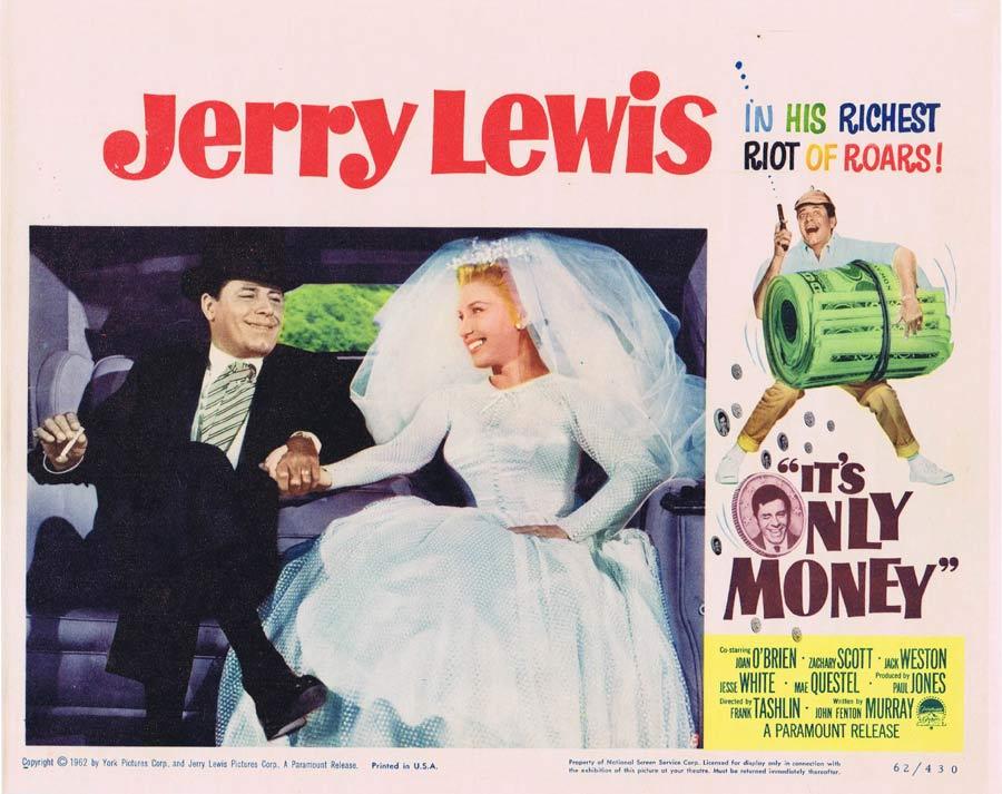 Jerry Lewis and Joan O'Brien in It's Only Money (1962)