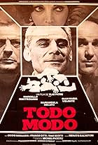 Marcello Mastroianni, Gian Maria Volontè, and Mariangela Melato in Todo modo (1976)