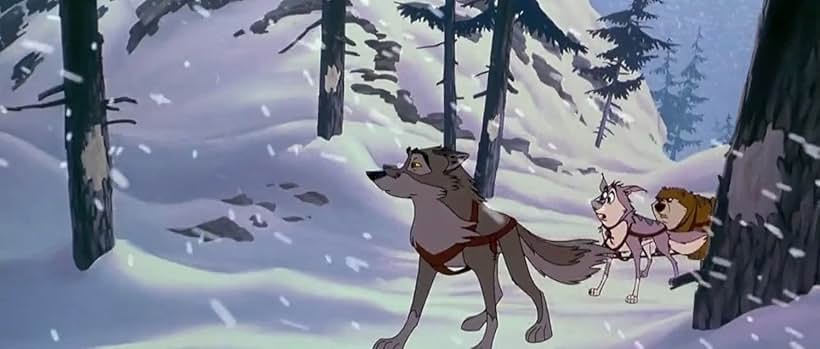 Kevin Bacon, Jack Angel, and Robbie Rist in Balto (1995)