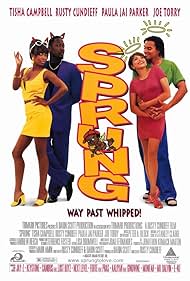 Paula Jai Parker, Tisha Campbell, Rusty Cundieff, and Joe Torry in Sprung (1997)