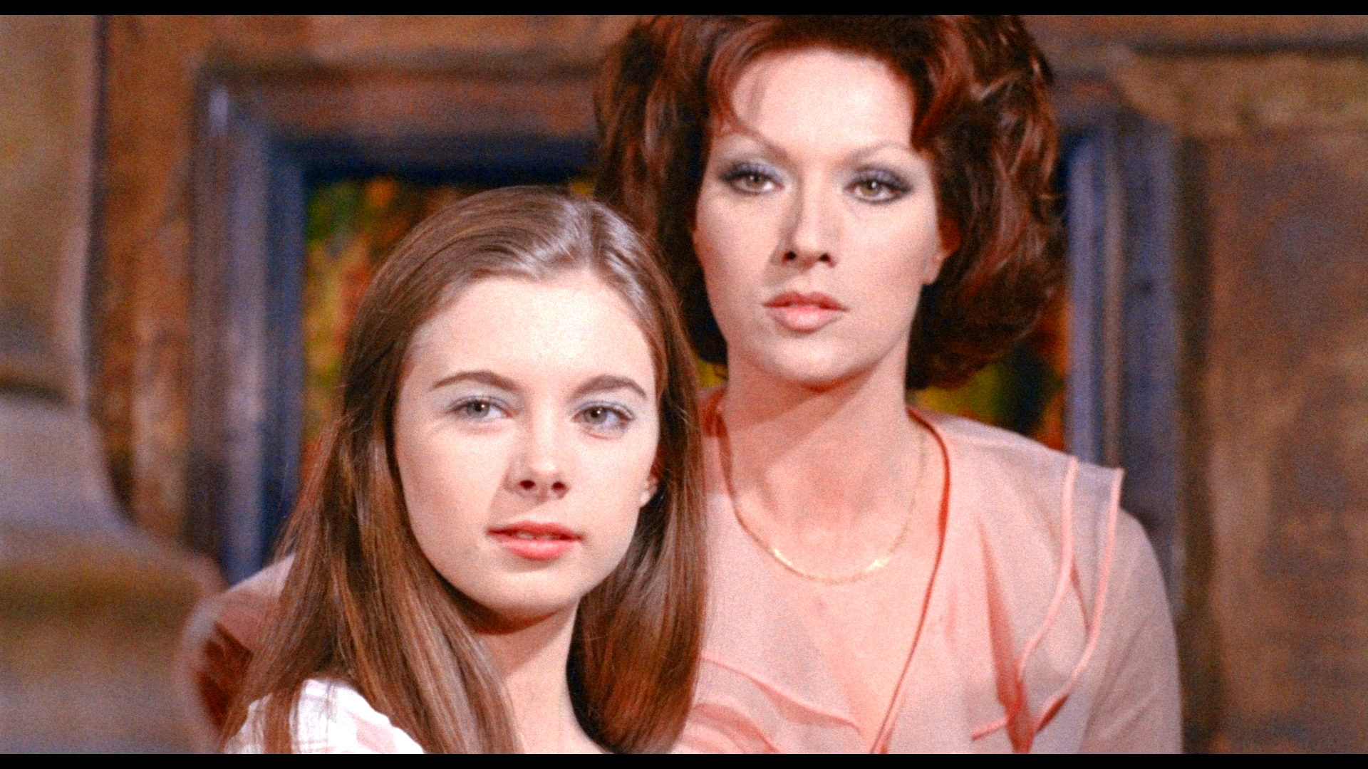 Helga Liné and Inma de Santis in The Killer of Dolls (1975)