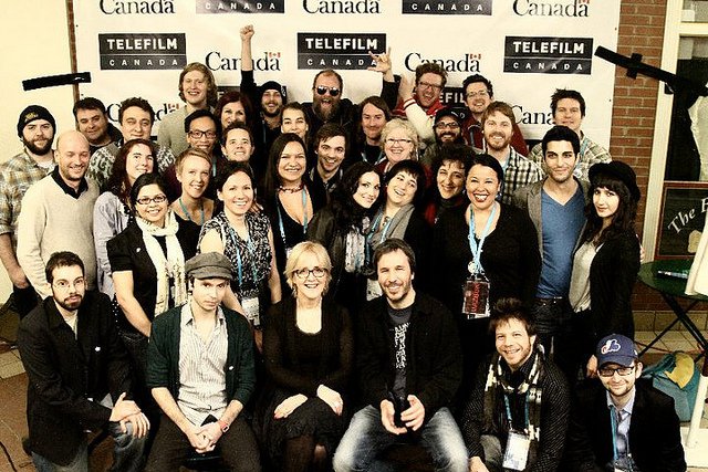 Together with Telefilm Canada film creators at Sundance Film Festival.