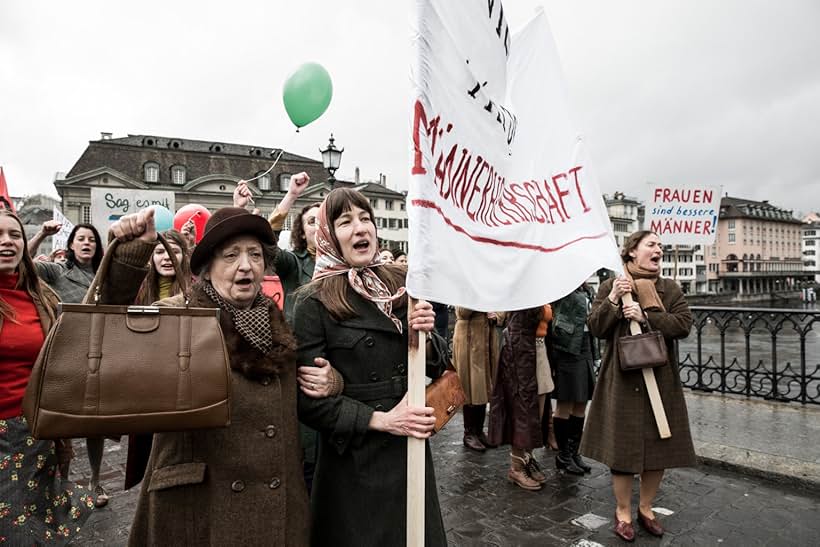 Rachel Braunschweig, Sibylle Brunner, and Marie Leuenberger in The Divine Order (2017)