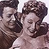 Evelyn Keyes and Cornel Wilde in A Thousand and One Nights (1945)