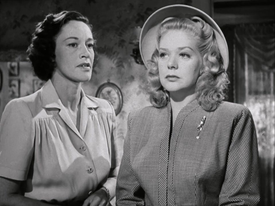 Alice Faye and Anne Revere in Fallen Angel (1945)