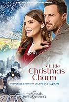 Brendan Penny and Ashley Greene in A Little Christmas Charm (2020)