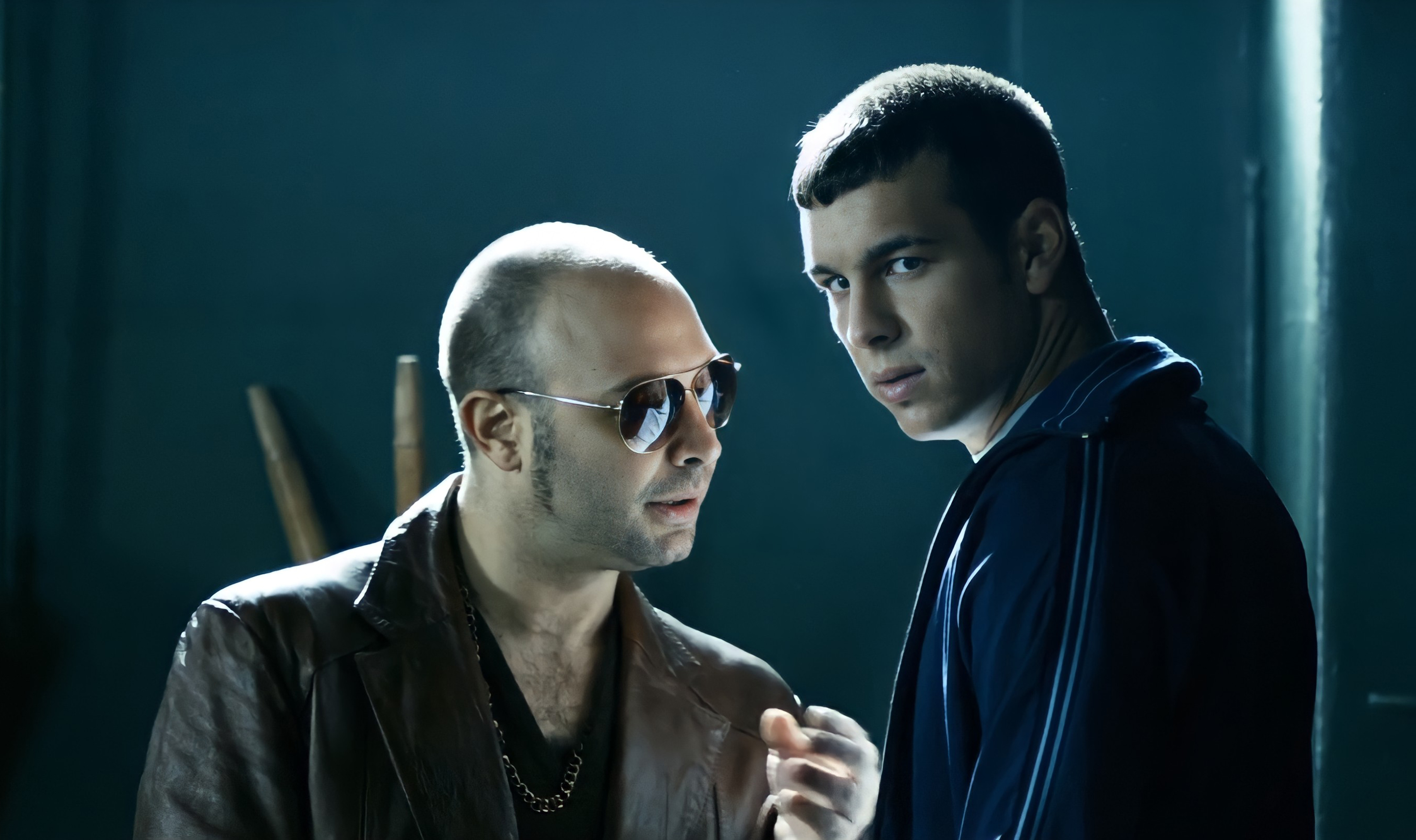 Vicente Romero and Mario Casas in Neon Flesh (2010)