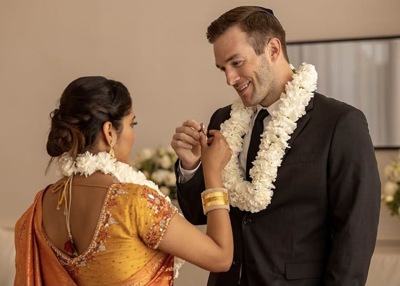 Andy Favreau and Anuja Joshi in Fantasy Island (2021)