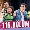 Safa Sari, Ömer Faruk Çavus, Irem Derici, and Yasin Çam in 116. Bolum (2022)