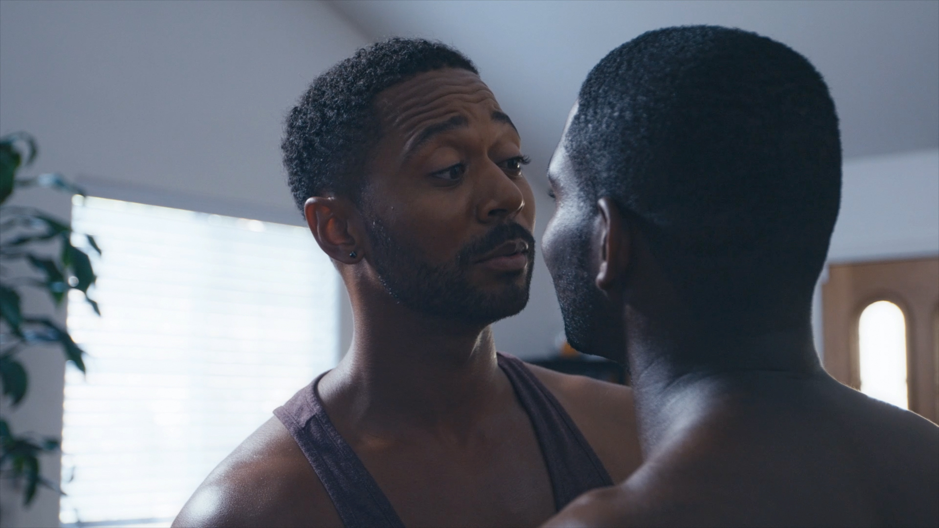 Thomas Hobson and Malachi Rivers in #WOKEBAE (2019)