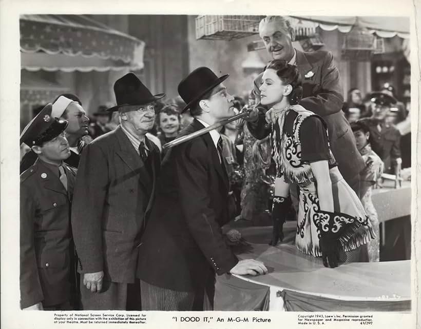 Eleanor Powell, Thurston Hall, and Red Skelton in I Dood It (1943)