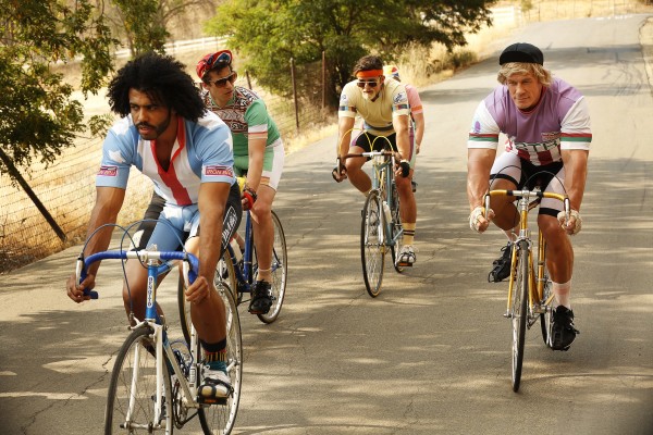 Orlando Bloom, Freddie Highmore, John Cena, Andy Samberg, and Daveed Diggs in Tour de Pharmacy (2017)