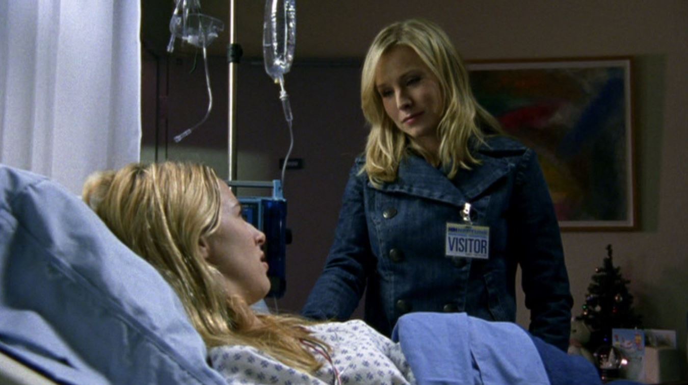 Kristen Bell and Alona Tal in Veronica Mars (2004)