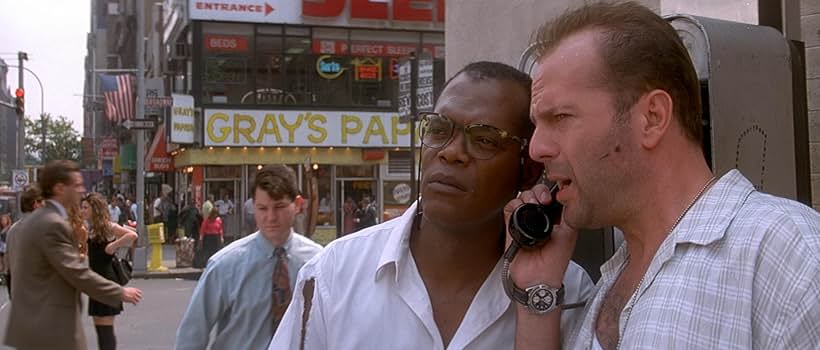 Samuel L. Jackson and Bruce Willis in Die Hard with a Vengeance (1995)