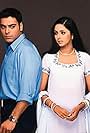 Ram Kapoor and Gautami Kapoor in Ghar Ek Mandir (2000)