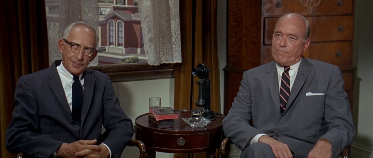 Charles Lane and Philip Ober in The Ghost and Mr. Chicken (1966)