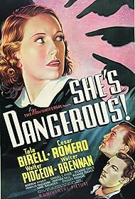 Cesar Romero, Tala Birell, and Walter Pidgeon in She's Dangerous (1937)