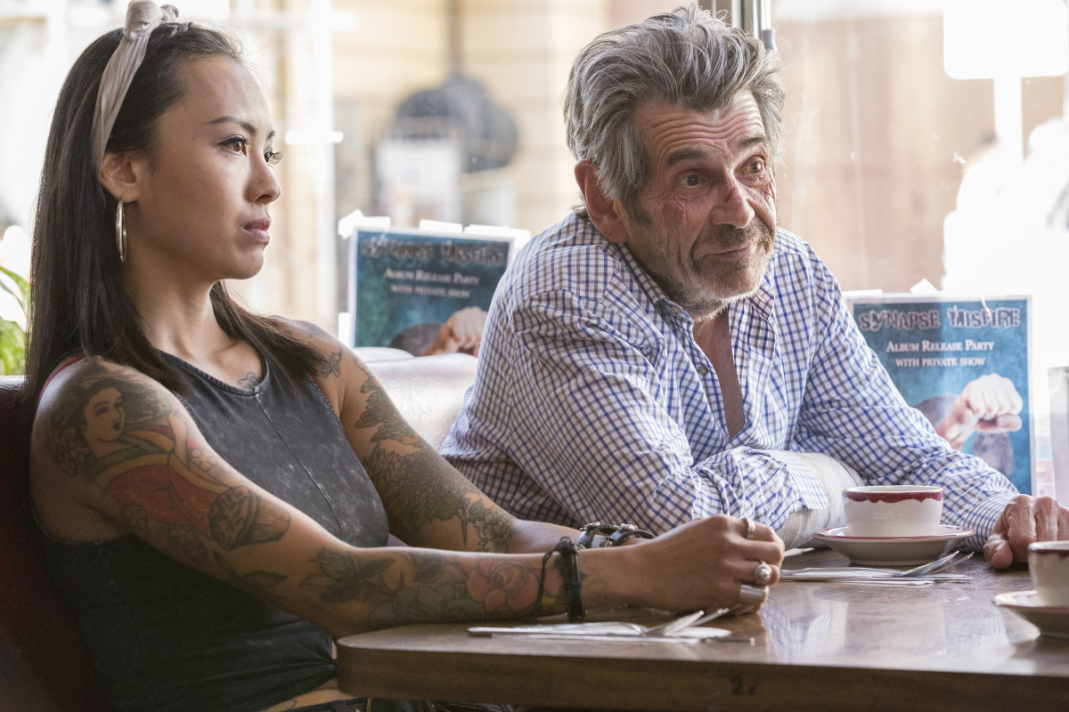 Alan Rosenberg and Levy Tran in Shameless (2011)