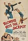 Arthur Lake, Marjorie Ann Mutchie, Larry Simms, and Penny Singleton in Blondie Hits the Jackpot (1949)