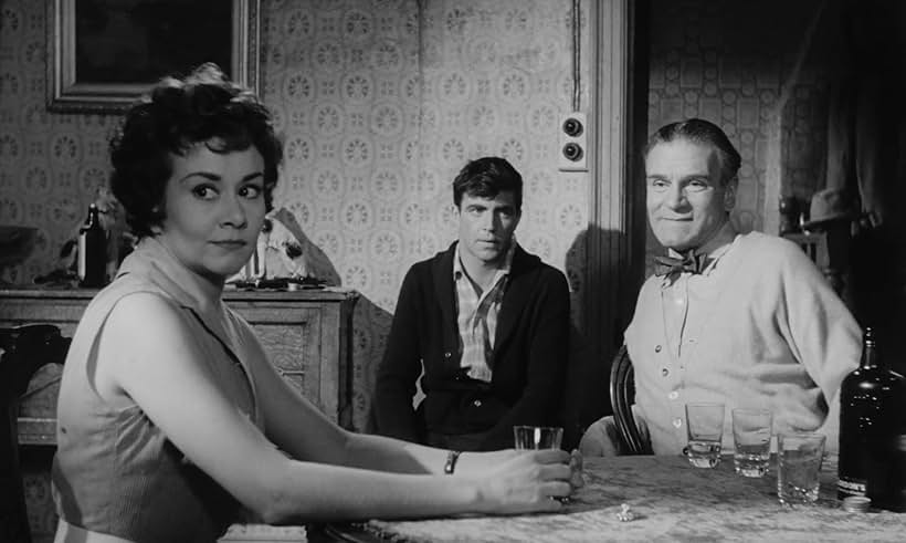 Laurence Olivier, Alan Bates, and Joan Plowright in The Entertainer (1960)