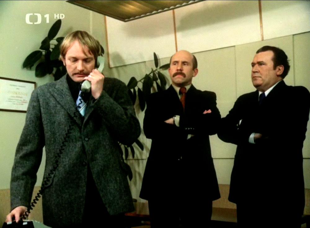 Zdenek Díte, Petr Nározný, and Ludek Sobota in O. K., Leave It to Me, Boss...! (1978)