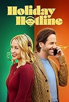 Emily Tennant and Niall Matter in Holiday Hotline (2023)