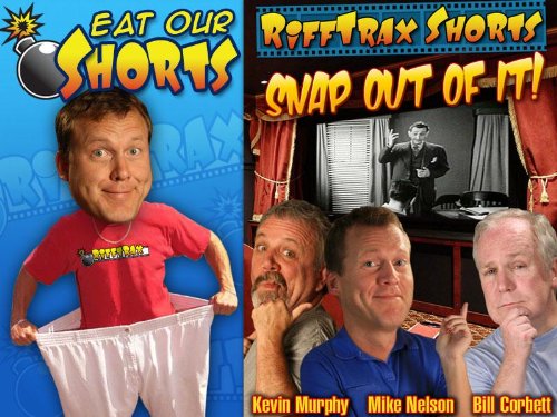 Bill Corbett, Kevin Murphy, and Michael J. Nelson in Rifftrax Shorts (2007)