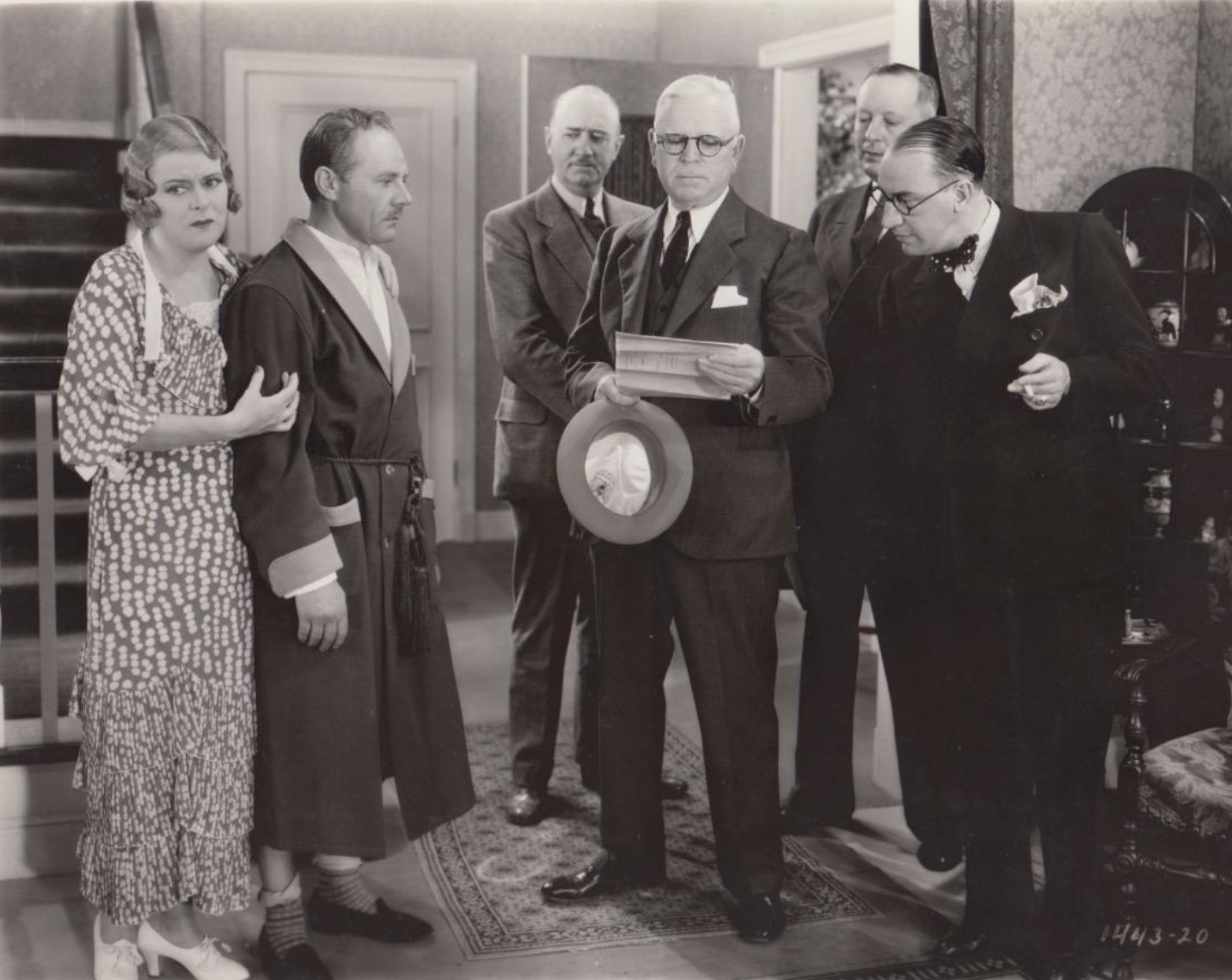 Mary Boland, Walter Catlett, and Charles Ruggles in Mama Loves Papa (1933)