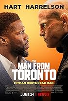 Woody Harrelson and Kevin Hart in The Man from Toronto (2022)