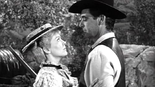 Rory Calhoun and Lori Nelson in The Texan (1958)