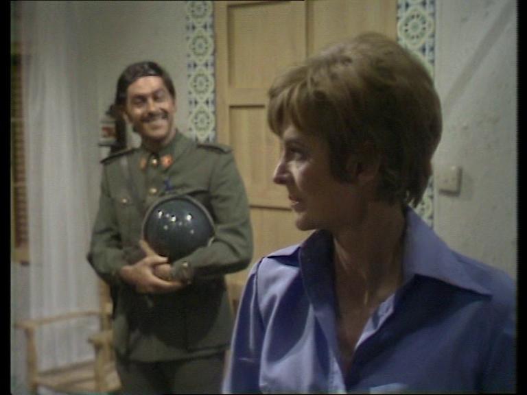 Isabel Dean and Simon Gough in Shadows of Fear (1970)