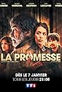 Lorànt Deutsch, Nadia Farès, Guy Lecluyse, Olivier Marchal, and Sofia Essaïdi in The Promise (2020)