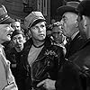 Marlon Brando, John Brown, Robert Keith, and Will Wright in The Wild One (1953)