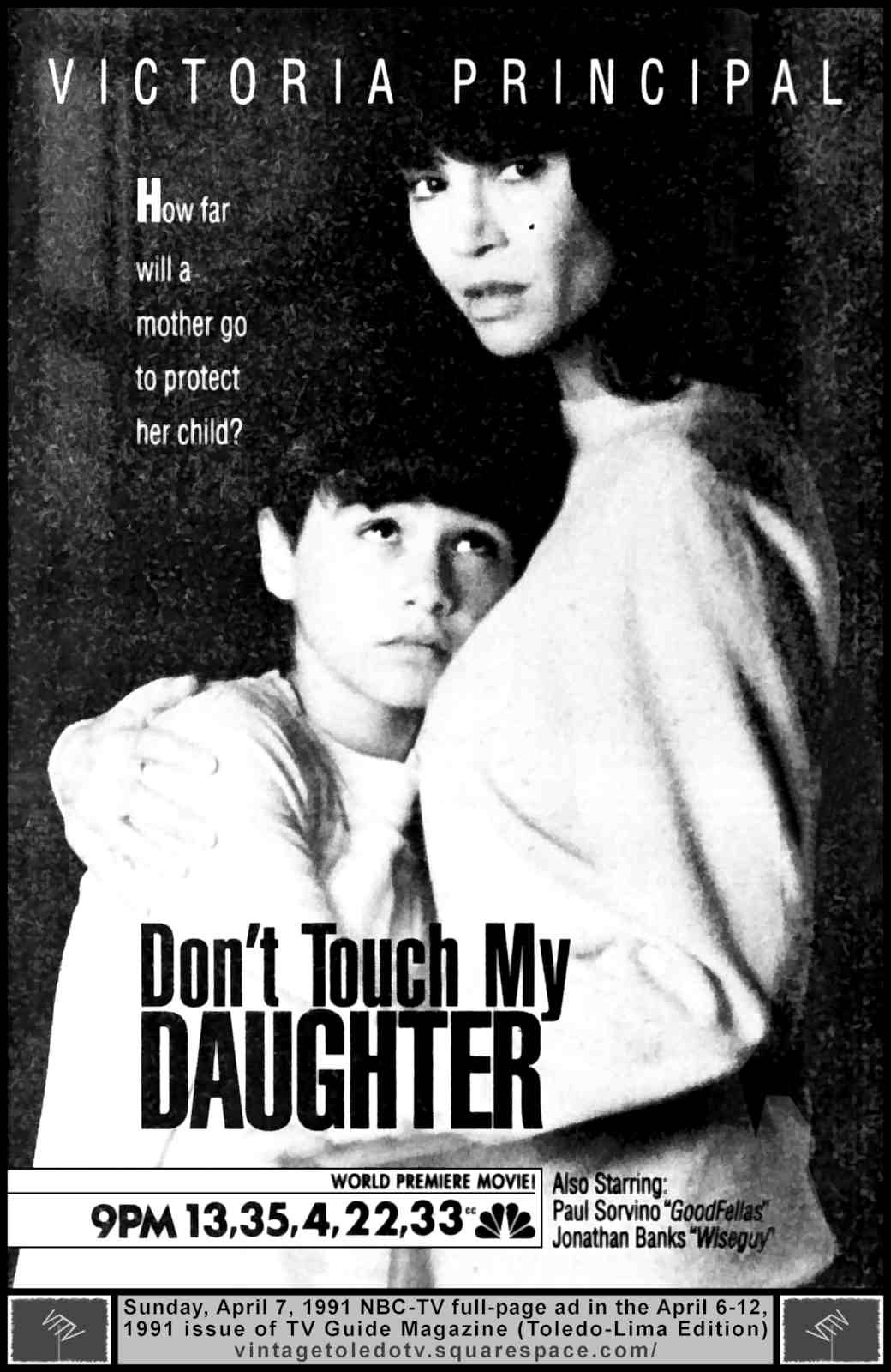 Victoria Principal and Danielle Harris in Don't Touch My Daughter (1991)