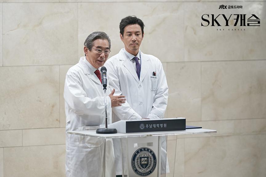 Choi Won-young and Song Min-hyung in SKY Castle (2018)