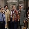 Ron Carey, Max Gail, Ron Glass, Steve Landesberg, and Jack Soo in Barney Miller (1975)