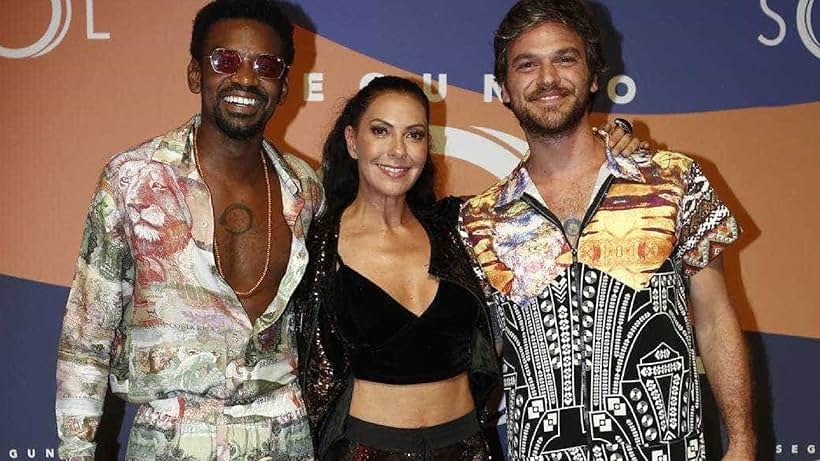 Fabrício Boliveira, Fabiula Nascimento, and Emilio Dantas at an event for A Second Chance (2018)