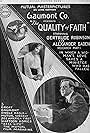 Alexander Gaden and Gertrude Robinson in The Quality of Faith (1916)