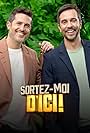 Alexandre Barrette and Jean-Philippe Dion in Sortez-moi d'ici! (2023)