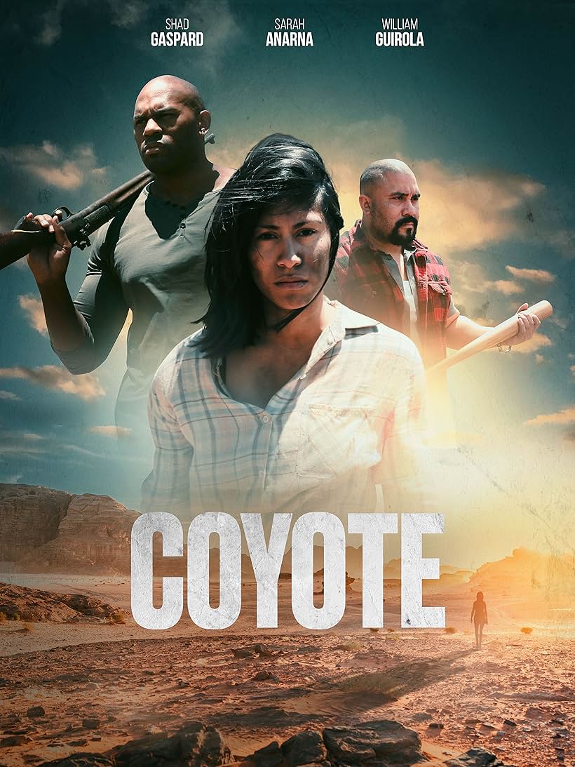 Shad Gaspard, William Guirola, and Sarah Anarna in Coyote (2022)