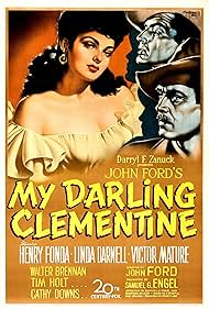 Henry Fonda, Linda Darnell, and Victor Mature in My Darling Clementine (1946)