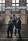 James Oliver Dunn, Nestor Kopsidas, and Serafita Grigoriadou in The Delaware Papers (2023)